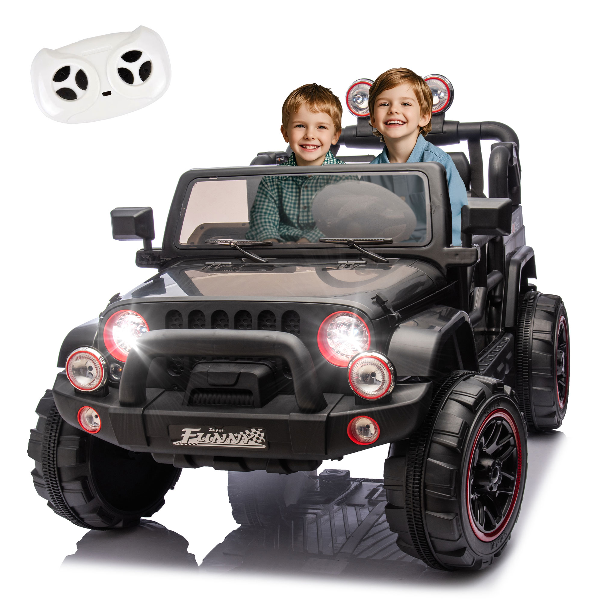 Kids Outdoor Electric Car - 어린이용 전동 자동차 24V 80W 블루투스