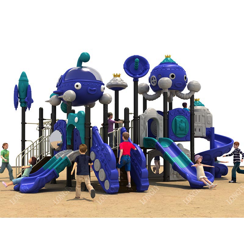 Kids Outdoor Monkey Bars - 114mm 어린이용 플라스틱 놀이터 장비 야외용