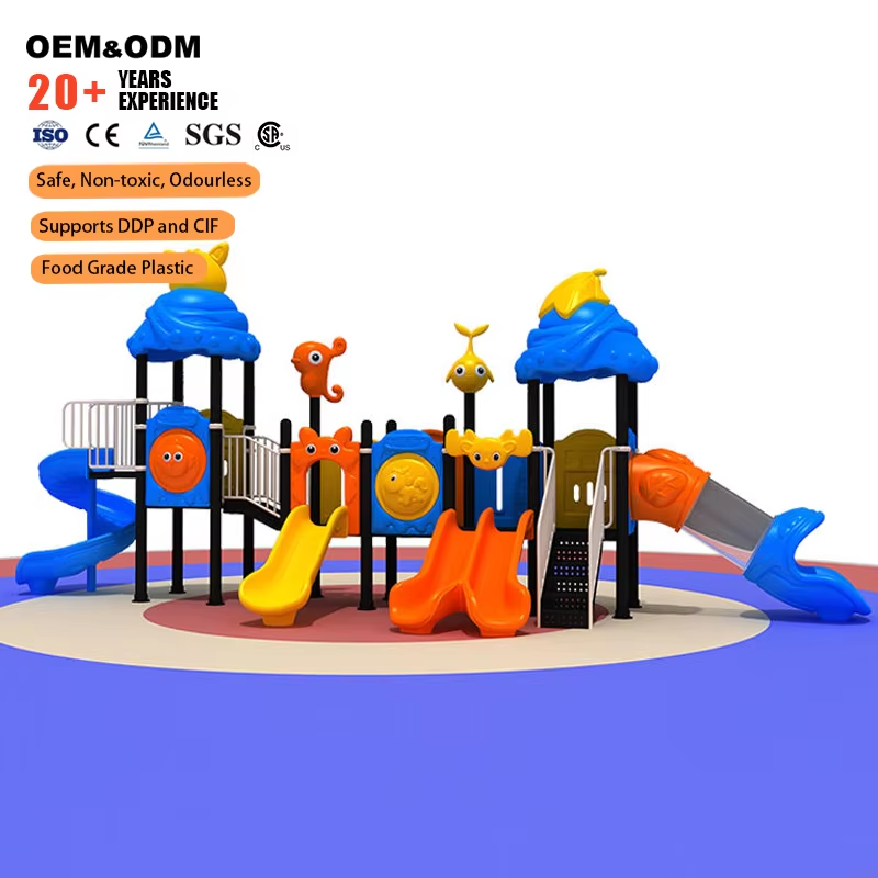 Kids Outdoor Adventure Park - 최신 야외 놀이기구 대형 어린이용 슬라이드,