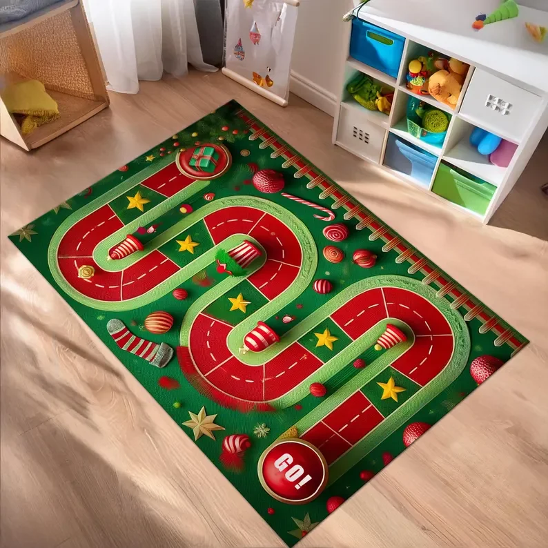 Kids Outdoor Xmas Gifts - 어린이를 위한 크리스마스 선물 로드 러그
