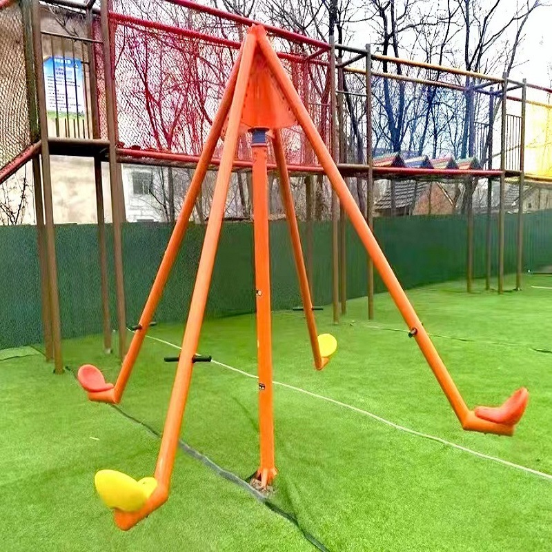 Kids Outdoor Adventure Park - 상업용 야외 놀이터 시소 4인용 어린이