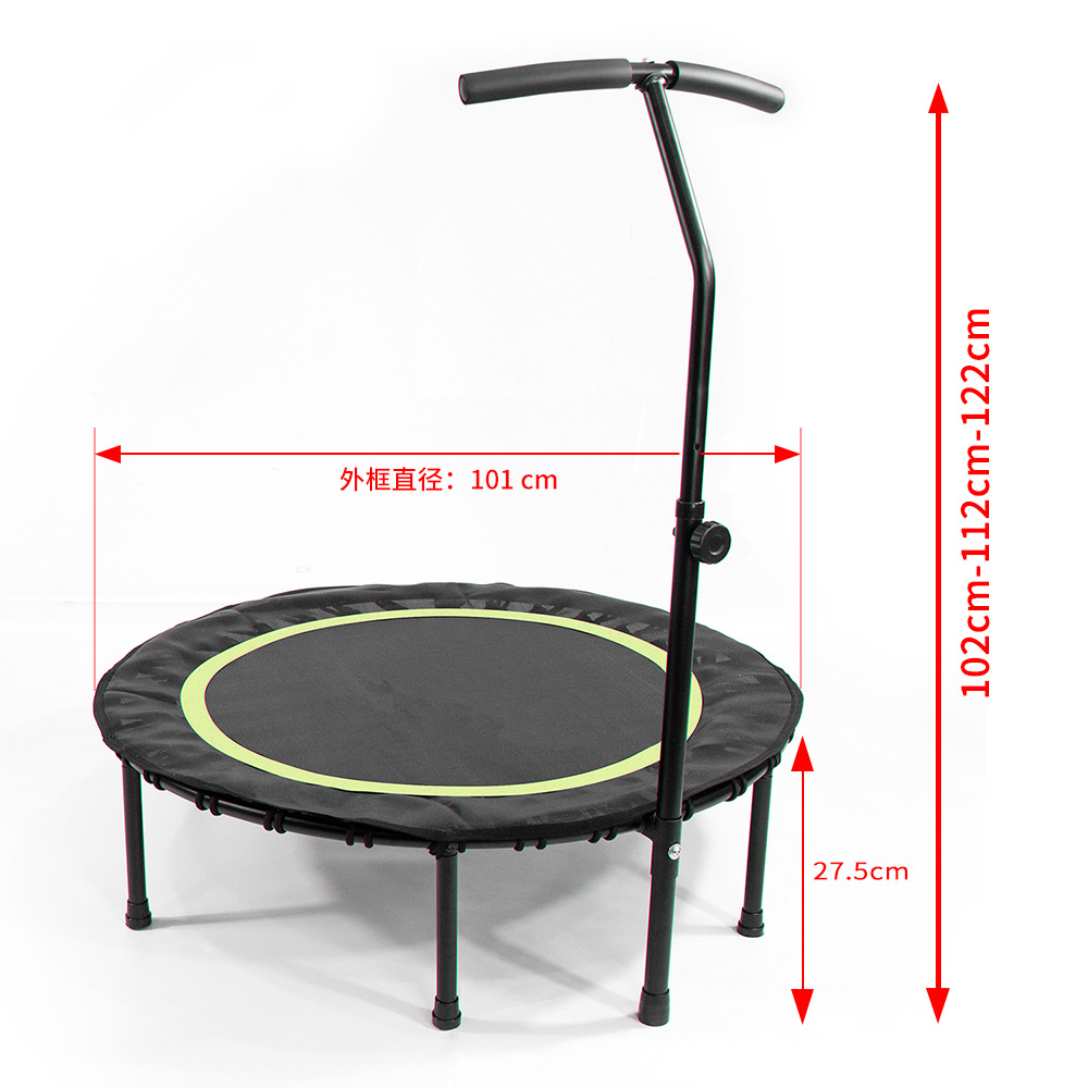 성인 및 어린이를 위한 40인치 사일런트 리바운더 트램 - Kids Indoor Outdoor Trampoline 리뷰 및 가격