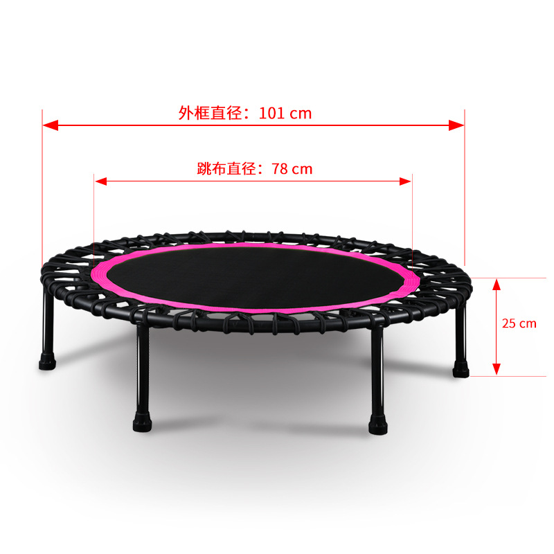 성인 및 어린이를 위한 40인치 사일런트 리바운더 트램 - Kids Indoor Outdoor Trampoline 리뷰 및 가격