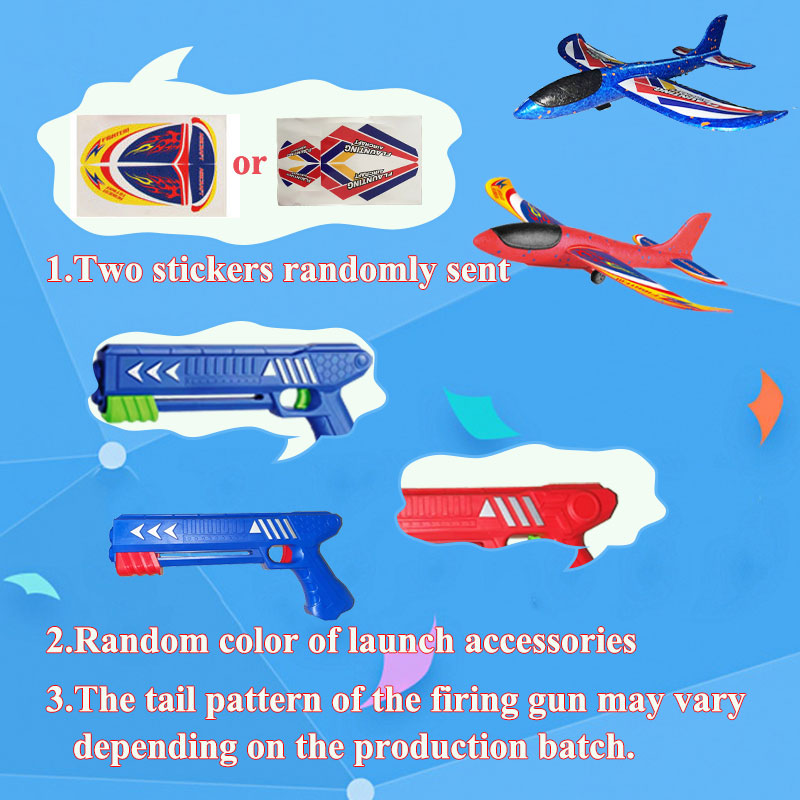어린이 24/34cm 거품 비행기 발사기 소년을위한 야 - Kids Outdoor Xmas Gifts 리뷰 및 가격
