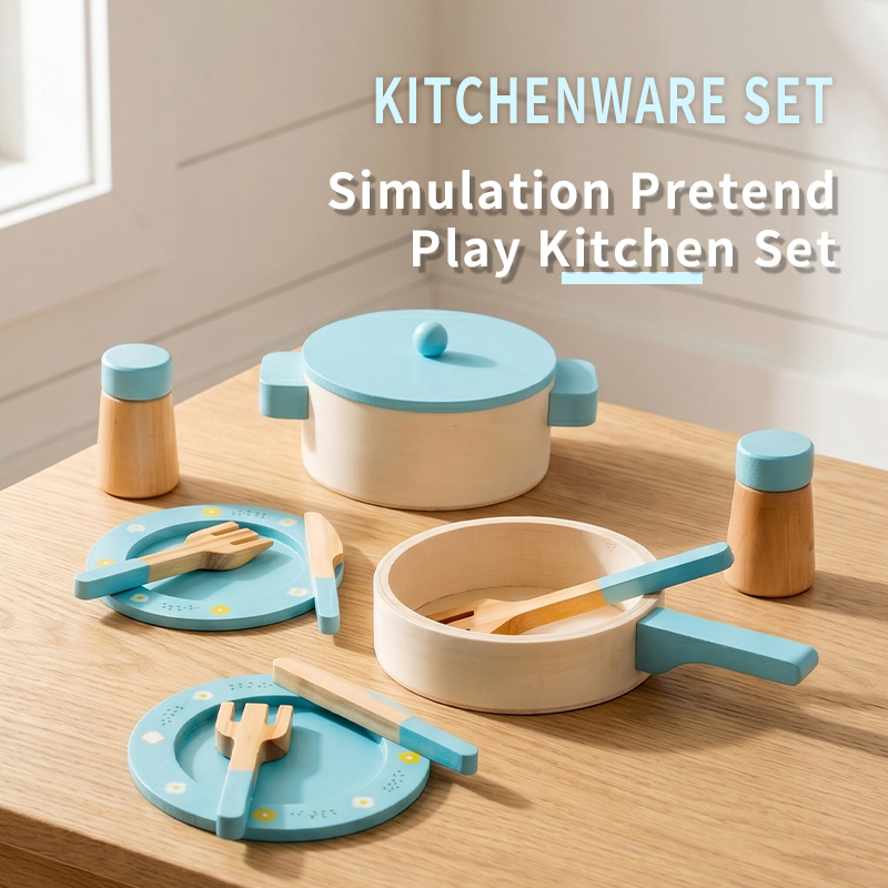 어린이용 원목 주방 놀이 세트, 냄비, 프라이팬, 조리 - Kids Outdoor Kitchen Accessories 리뷰 및 가격