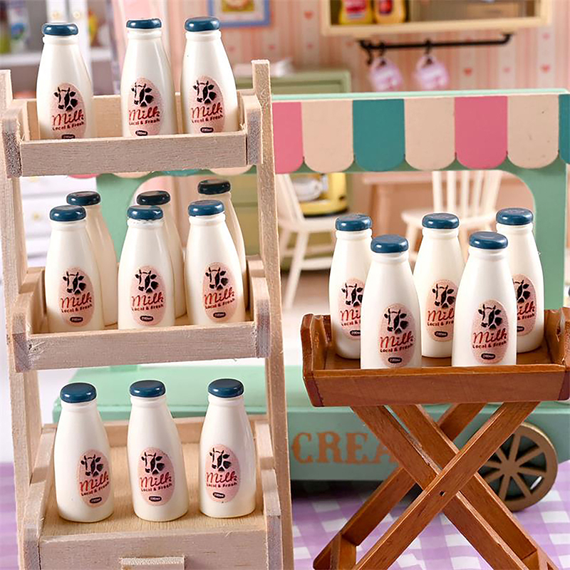 5/10PCS 소형 음식 모델 장난감 우유 병 음료 인 - Kids Outdoor Kitchen Accessories 리뷰 및 가격