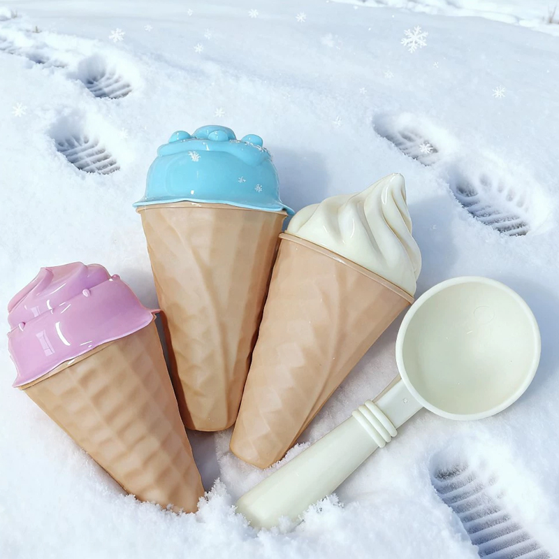 어린이 아이스크림 콘 모래놀이 틀 장난감 세트, 여름  - Kids Outdoor Storage 리뷰 및 가격