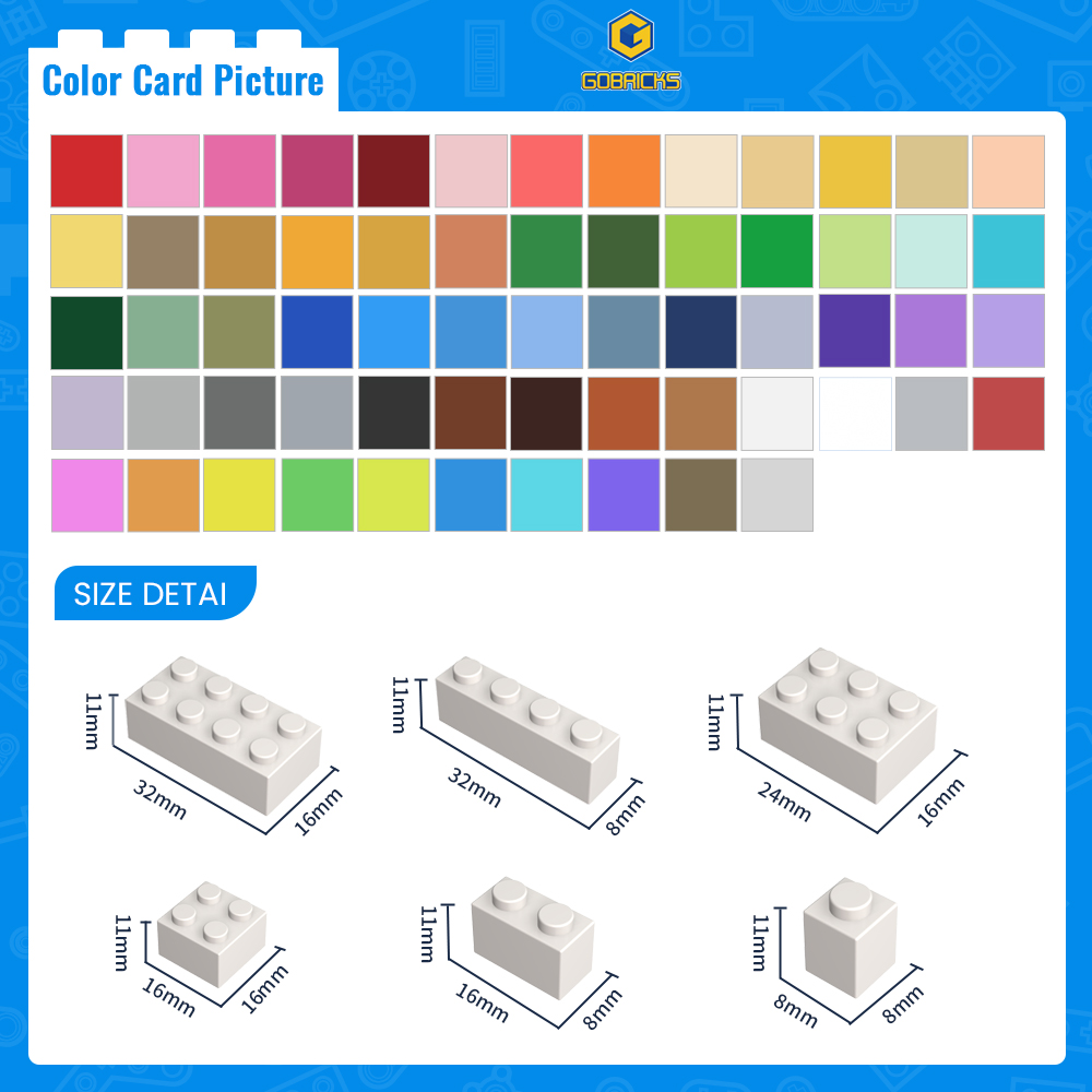 Gobricks 11477 10PCS 곡선형 브릭 2x - Lego Set City 리뷰 및 가격