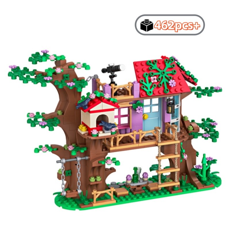 462pcs 시티 프렌즈 버드 트리 하우스 빌딩 블록  - Lego Set City 리뷰 및 가격
