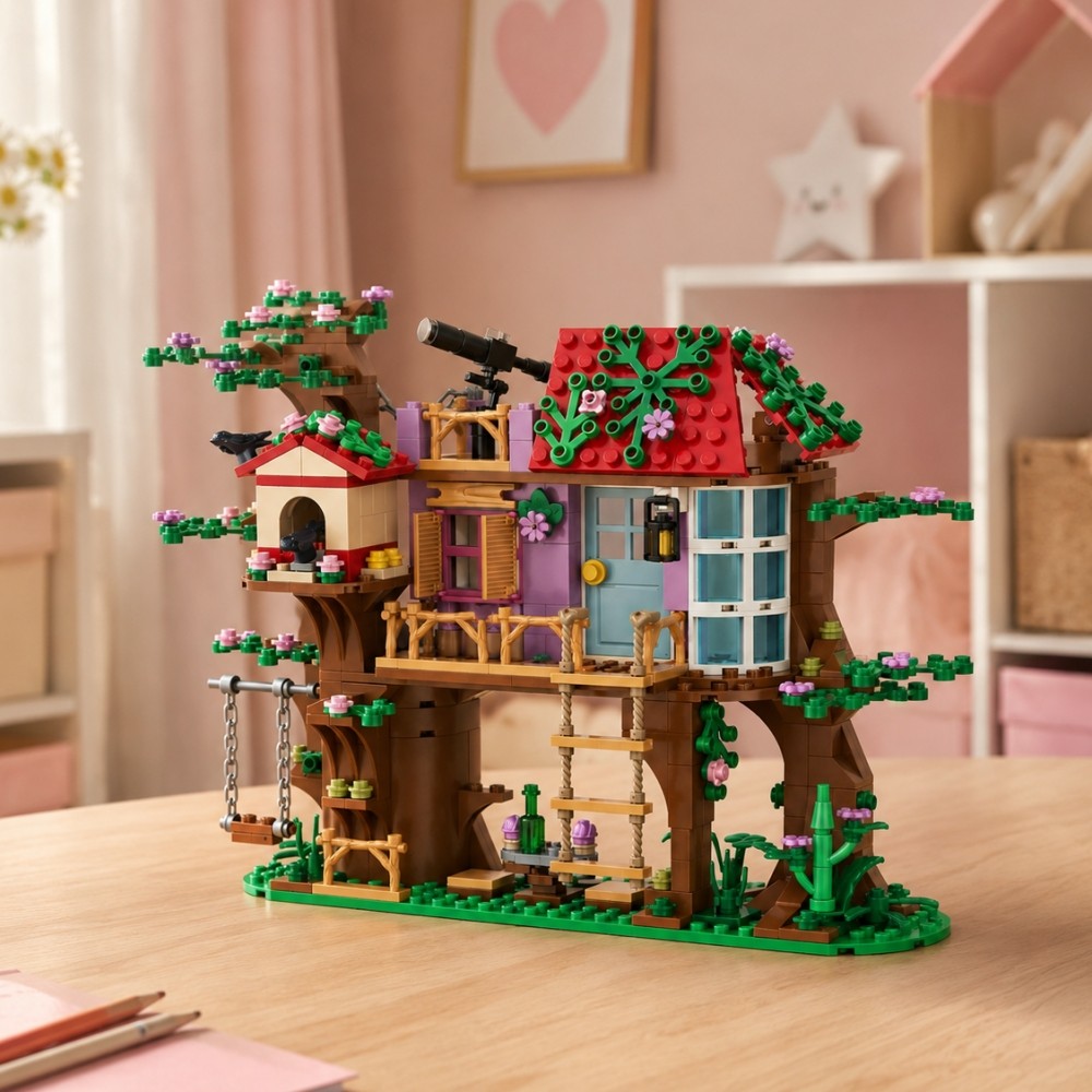 462pcs 시티 프렌즈 버드 트리 하우스 빌딩 블록  - Lego Set City 리뷰 및 가격