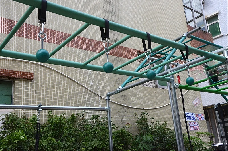 # 어린이용 뒷마당 닌자 워리어 장애물 코스 야외 운동 - Kids Outdoor Monkey Bars 리뷰 및 가격
