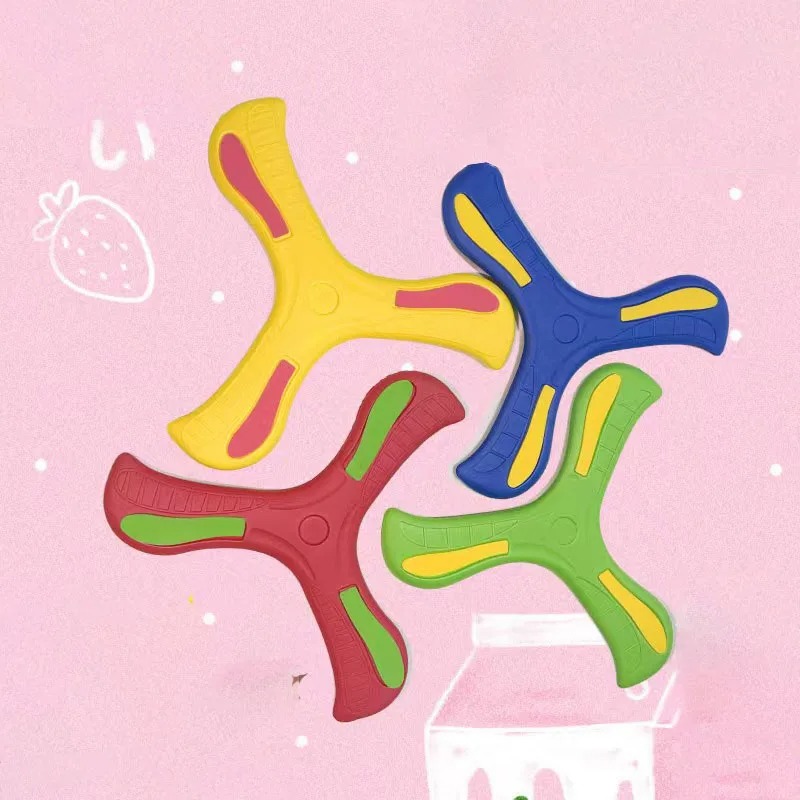 어린이 부메랑 소프트 세 잎 크로스 성인-어린이 대화  - Outdoor Toys For Kids 리뷰 및 가격