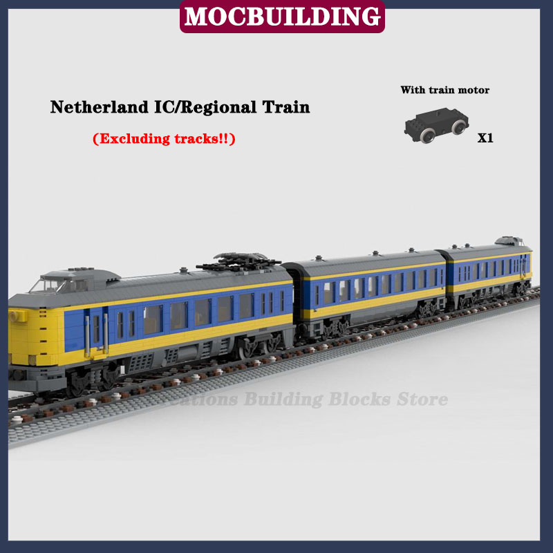 MOC 시티 220 클래스 디젤 열차 ETR 모델 빌딩 - Lego Set City 리뷰 및 가격