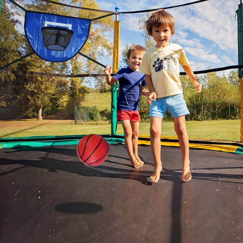 트램펄린 농구 후프 키트, 펌프 및 미니 볼, 어린이  - Kids Indoor Outdoor Trampoline 리뷰 및 가격