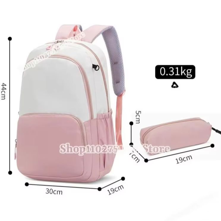2pcs 광부 공예 학생용 연필 케이스가있는 학교 가방 - Kids Outdoor Storage 리뷰 및 가격